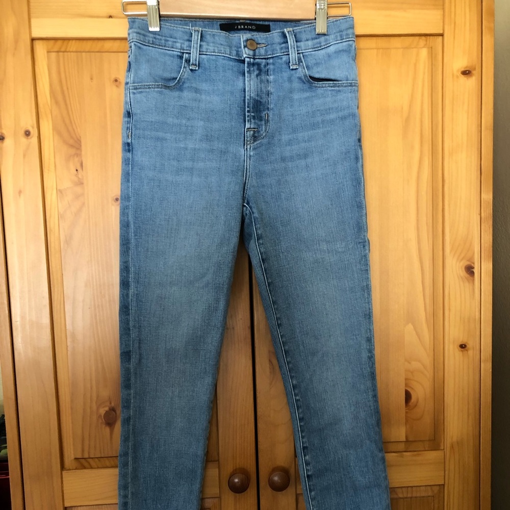 J brand skinny stretch high rise jean 26 like new